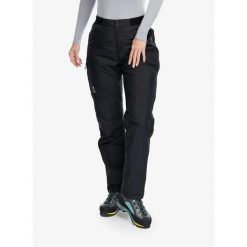 Spodnie ocieplane damskie Haglofs Mimic Silver Pant. Czarne spodnie narciarskie Haglöfs, bez wzorów, narciarskie. Za 576.99 zł.
