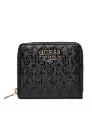 Guess Mały Portfel Damski SWGG96 26137 Czarny. Czarne portfele Guess, z aplikacjami, ze skóry. Za 119.99 zł.