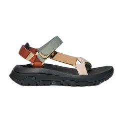 Sandały damskie Teva Hurricane XLT3. Zielone sandały Teva, bez wzorów, z tkaniny, sportowe, bez obcasa, bez zapięcia. Za 351.99 zł.