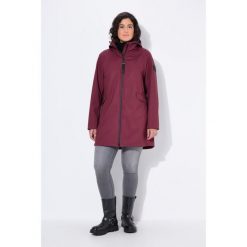 Damskie Kurtka softshellowa HYPRAR hydrofobowa kaptur. Czerwone kurtki sportowe Ulla Popken, plus size, bez wzorów, z materiału, bez kaptura, trekkingowe. Za 639.99 zł.