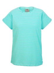 G.I.G.A. DX by KILLTEC Koszulka "GS 19" w kolorze turkusowym rozmiar: 40. Niebieskie bluzki G.I.G.A. DX by KILLTEC, bez wzorów, z bawełny, bez kołnierzyka, bez ramiączek. Za 70.90 zł.