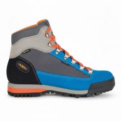 Buty trekkingowe dla dorosłych AKU Ultra Light Original Gore-Tex Vibram. Niebieskie trekkingi Aku, z gore-texu, przed kolano, wspinaczkowe. Za 454.49 zł.