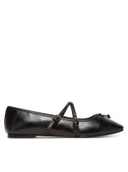 Aldo Baleriny Amberlee 14002496 Czarny. Czarne baleriny Aldo, bez wzorów, ze skóry, bez obcasa. Za 229.99 zł.
