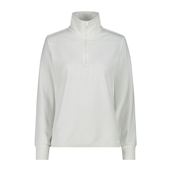 Bluza damska turystyczna CMP 34G4206. Białe bluzy CMP, s, bez wzorów, z materiału, bez kaptura. Za 249.99 zł.