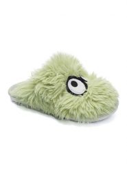 Confly Kapcie w kolorze zielonym rozmiar: 38/39. Zielone obuwie domowe Confly, z aplikacjami, bez zapięcia. Za 52.17 zł.