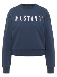 Mustang Bluza w kolorze granatowym rozmiar: S. Niebieskie bluzy Mustang, s, bez wzorów, z bawełny, bez kaptura. Za 101.23 zł.
