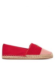Tommy Hilfiger Espadryle Script Crochet Espadrille FW0FW09502 Czerwony. Czerwone espadryle TOMMY HILFIGER, bez wzorów, z materiału, bez obcasa, bez zapięcia. Za 369.99 zł.