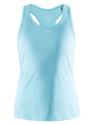 Craft Top sportowy "ADV Essence" w kolorze błękitnym rozmiar: XL. Niebieskie koszulki sportowe Craft, bez wzorów, bez ramiączek, outdoorowe. Za 79.03 zł.