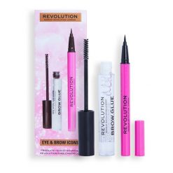 REVOLUTION Revolution Eye & Brow Icons Gift Set Paletki cieni i zestawy kosmetyków 1 ct. Palety cieni REVOLUTION. Za 105.29 zł.
