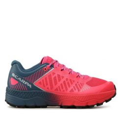 Buty do biegania Scarpa. Czerwone obuwie sportowe Scarpa, bez zapięcia, do biegania. Za 399.99 zł.