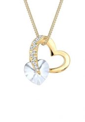 Elli Elli Naszyjnik Damskie ser+C340:C341ce olśniewający kryształ w srebra próby 925 Naszyjniki 1 ct. Naszyjniki Elli, z kryształem, srebrne. Za 252.59 zł.