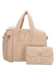 Beagles Torba w kolorze beżowym do przewijania - 40 x 28 x 15 cm rozmiar: onesize. Brązowe torby na ramię Beagles, bez wzorów, z materiału, przez ramię, bez dodatków. Za 130.95 zł.