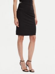 Guess Spódnica mini W5YD64 KAQL2 Czarny Regular Fit. Czarne spódnice Guess, m, z aplikacjami, mini. Za 299.99 zł.