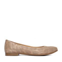 Baleriny Lasocki. Brązowe baleriny Lasocki, bez wzorów, bez obcasa. Za 149.99 zł.