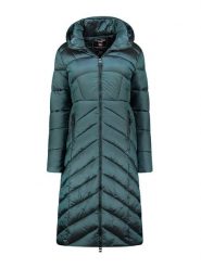 Canadian Peak Płaszcz pikowany "Blancheak" w kolorze zielonym rozmiar: XL. Zielone płaszcze Canadian Peak, xl, bez wzorów, bez kaptura. Za 228.38 zł.