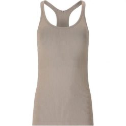 Damski tank top Athlecia Connie. Brązowe topy Athlecia, bez wzorów, bez kołnierzyka, bez ramiączek. Za 215.50 zł.