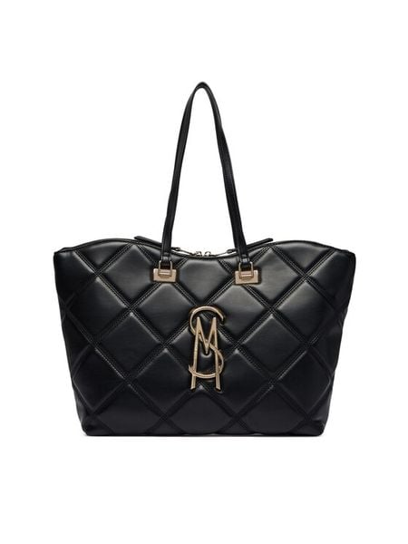 Steve Madden Torebka 13001830 Czarny. Czarne shopper Steve Madden, bez wzorów, ze skóry, bez dodatków. Za 559.99 zł.