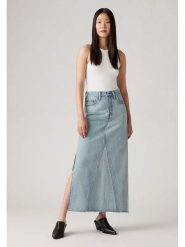 Levi's Spódnica dżinsowa w kolorze błękitnym rozmiar: W30. Niebieskie spódnice Levi's®, s, z aplikacjami, z bawełny, klasyczne, maxi. Za 176.08 zł.