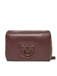 PINKO Torebka Love Click Puff Classic AI 23-24 PLTT 101585 A10F Brązowy. Brązowe listonoszki Pinko, bez wzorów, ze skóry, bez dodatków. Za 1,299.00 zł.