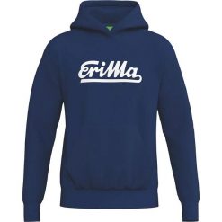 Bluza z kapturem Erima Retro. Niebieskie bluzy Erima, l, bez wzorów, z bawełny, z kapturem. Za 251.00 zł.
