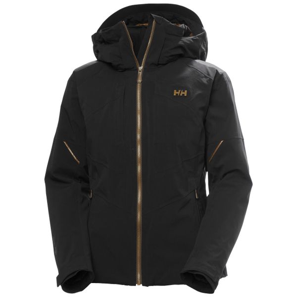 Damska kurtka narciarska Helly Hansen Atlas Infinity. Czarne kurtki narciarskie Helly Hansen, m, bez wzorów, z dzianiny, bez kaptura, narciarskie, primaloft. Za 2,680.50 zł.