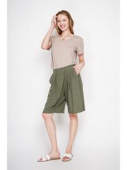 Le Jardin du Lin Koszulka w kolorze beżowym rozmiar: 38. Brązowe bluzki Le jardin du lin, bez wzorów, bez kołnierzyka, bez ramiączek. Za 65.99 zł.