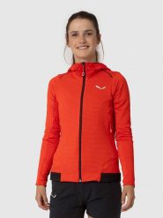 Salewa Kurtka funkcyjna w kolorze czerwonym rozmiar: 34. Czerwone kurtki sportowe Salewa, bez wzorów, z materiału, bez kaptura, outdoorowe. Za 298.67 zł.