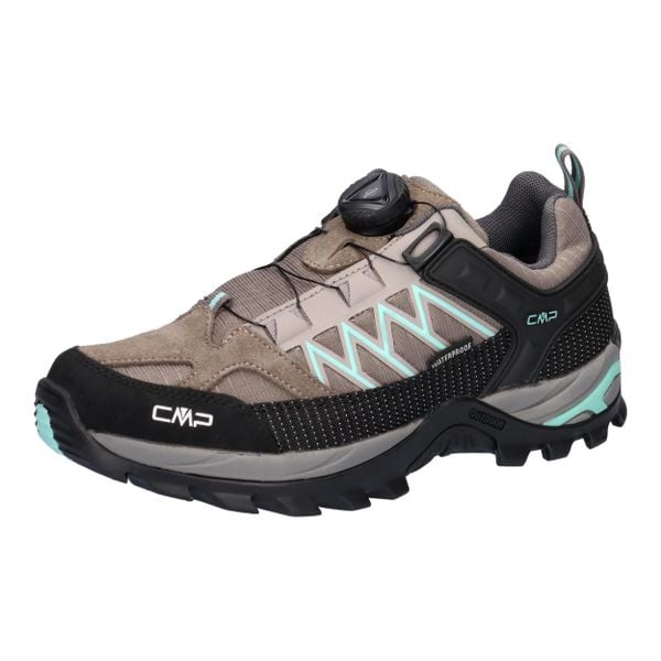 Buty trekkingowe damskie CMP Rigel Low Fitgo Wp. Brązowe trekkingi CMP, z materiału, trekkingowe. Za 447.00 zł.