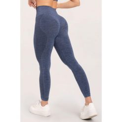 Legginsy fitness damskie Gym Glamour seamless. Niebieskie legginsy GYM GLAMOUR, xs, bez wzorów. Za 169.99 zł.