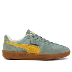 Buty unisex sportowe sneakersy Puma PALERMO WEATHERED. Brązowe obuwie sportowe Puma, bez zapięcia, trekkingowe. W wyprzedaży za 279.00 zł.
