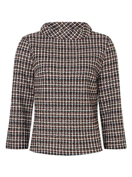 More & More Bluzka ze wzorem rozmiar: 34. Bluzki More & More, bez wzorów, bez kołnierzyka, bez ramiączek. Za 96.95 zł.