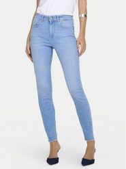 ONLY Jeansy Blush 15363265 Niebieski Skinny Fit. Niebieskie jeansy Only, m, bez wzorów. Za 189.99 zł.
