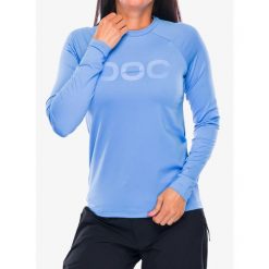 Bluza rowerowa damska POC Reform Enduro Jersey. Niebieskie bluzy POC, bez wzorów, z jersey, bez kaptura. Za 310.99 zł.