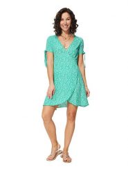 Ipanima Sukienka w kolorze turkusowym rozmiar: 34/36. Niebieskie sukienki Ipanima, bez wzorów, z wiskozy, bez kołnierzyka, bez ramiączek, mini, rozkloszowane. Za 78.99 zł.