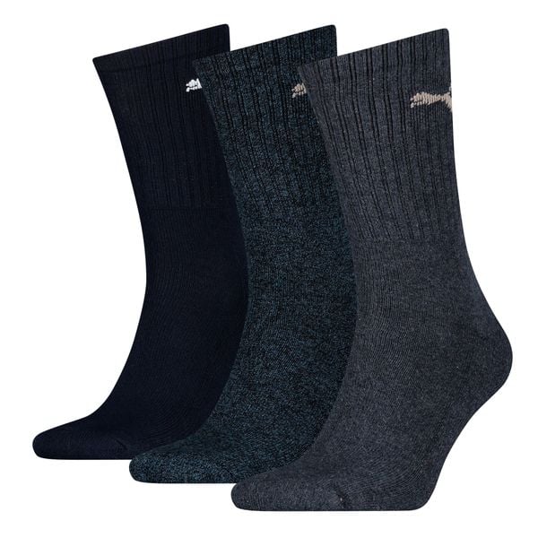 Puma Skarpety Sport Crew 3-Pack 88035503. Niebieskie skarpety Puma, bez wzorów, z bawełny. Za 51.99 zł.