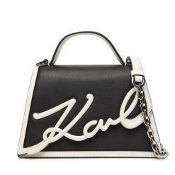Torebka KARL LAGERFELD. Czarne torebki klasyczne KARL LAGERFELD, bez wzorów, bez dodatków. Za 1,299.00 zł.