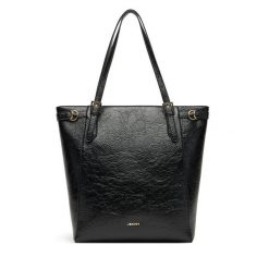 Torebka JENNY. Czarne shopper Jenny, bez wzorów, bez dodatków. Za 159.99 zł.