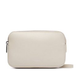 Torebka Calvin Klein. Białe listonoszki Calvin Klein, bez wzorów, bez dodatków. Za 409.99 zł.