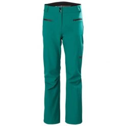Spodnie narciarskie dla kobiet Helly Hansen Bellissimo 2. Zielone spodnie narciarskie Helly Hansen, s, bez wzorów, z elastanu, narciarskie. Za 730.00 zł.