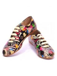 Goby Trzewiki ze wzorem rozmiar: 37. Półbuty sznurowane Goby, bez wzorów, eleganckie, bez obcasa, bez zapięcia. Za 173.99 zł.