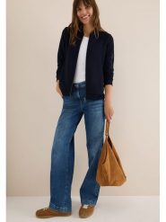 Cecil Bluza w kolorze granatowym rozmiar: XL. Niebieskie bluzy Cecil, xl, bez wzorów, bez kaptura. Za 139.87 zł.