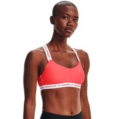 Stanik fitness cardio Under Armour Crossback Low. Czerwone bielizna sportowa Under Armour, xl, bez wzorów. W wyprzedaży za 89.70 zł.