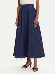 Marella Spódnica trapezowa Oporto 2515101012 Granatowy Regular Fit. Niebieskie spódnice Marella, bez wzorów, z syntetyku, trapezowe. Za 529.99 zł.
