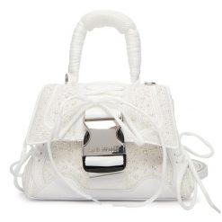 Torebka Steve Madden. Białe torebki klasyczne Steve Madden, bez wzorów, bez dodatków. Za 469.99 zł.