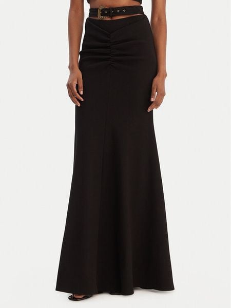 Versace Jeans Couture Spódnica maxi 80HAE870 J0198 Czarny Slim Fit. Czarne spódnice Versace Jeans Couture, bez wzorów, z bawełny, maxi. Za 1,129.00 zł.