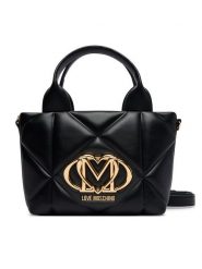 LOVE MOSCHINO Torebka JC4255PP0PLC0000 Czarny. Czarne torebki klasyczne Love Moschino, bez wzorów, ze skóry, bez dodatków. Za 949.99 zł.
