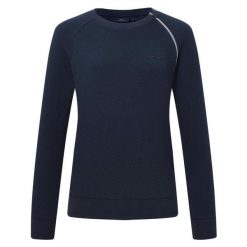 Bluza damska HV Polo Monica. Niebieskie bluzy HV POLO, l, z aplikacjami, z dzianiny, bez kaptura. Za 236.50 zł.