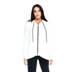 Damska bluza z kapturem Leone Leisure. Białe bluzy LEONE 1947 APPAREL, l, bez wzorów, z tkaniny, z kapturem. W wyprzedaży za 223.60 zł.
