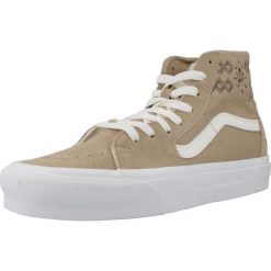 Tenisówki Vans Model Sk8-hi Tapered Craftco Kolor Brązowy. Brązowe trampki Vans, bez wzorów, z tkaniny, bez zapięcia. Za 303.99 zł.