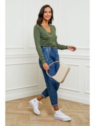 Soft Cashmere Kardigan w kolorze khaki rozmiar: 38/40. Brązowe kardigany Soft Cashmere, bez wzorów, z kaszmiru. Za 120.95 zł.